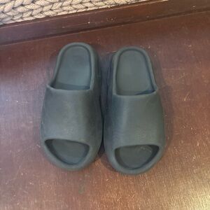 adidas black Yeezy Sandals